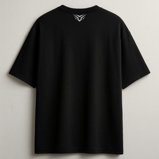 Travis Scott Inspired Oversized Black Unisex Tee-DP-009-BL