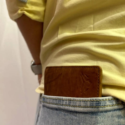 Brown Leather Wallet For Men – WAL-002