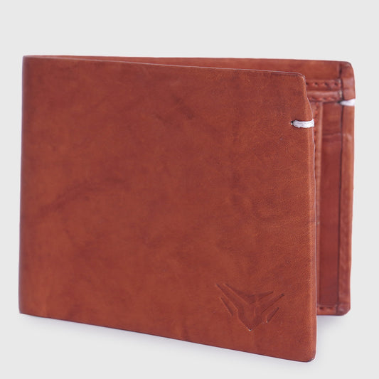 Leather Purse For Men in Tan Color – WAL – 005