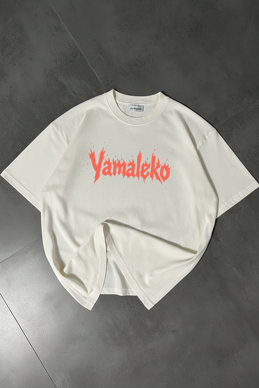 Oversized Black Tee-DP-057-WH