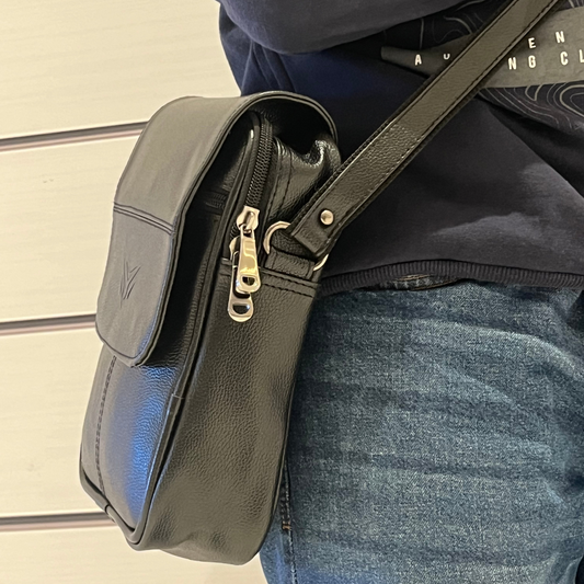 Crossbody Bags for Men and Women Black - A-0010