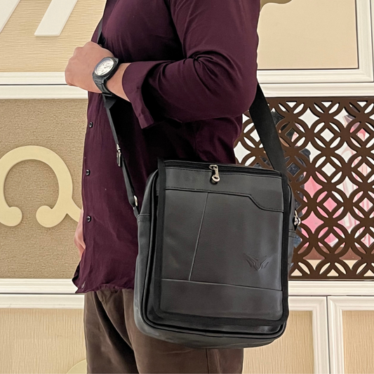 Black Cross Messenger Bag – CBD-A-003