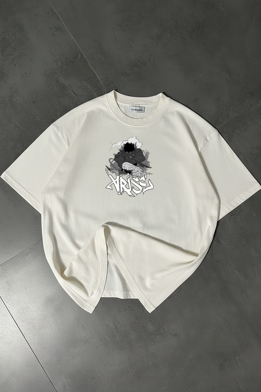 jujutsu kaisen Oversized Black Tee-DP-060-WH