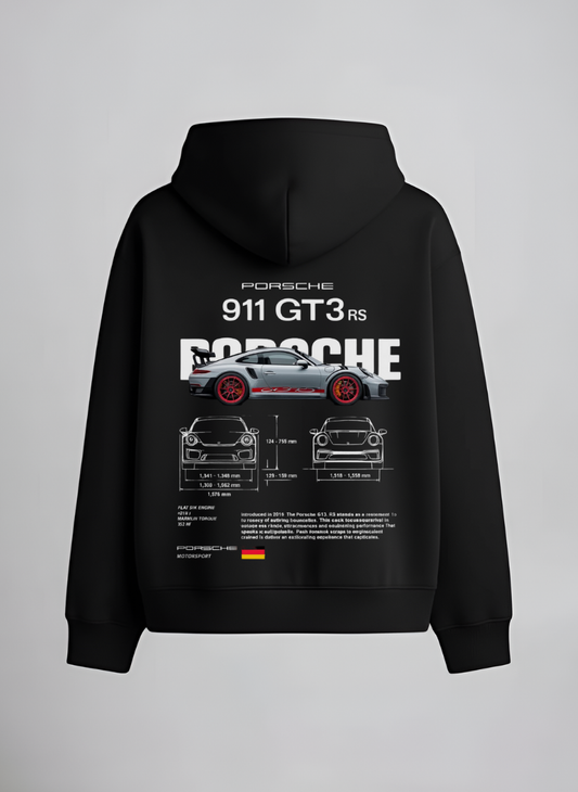 Oversized Hoodie DP-0020-Black