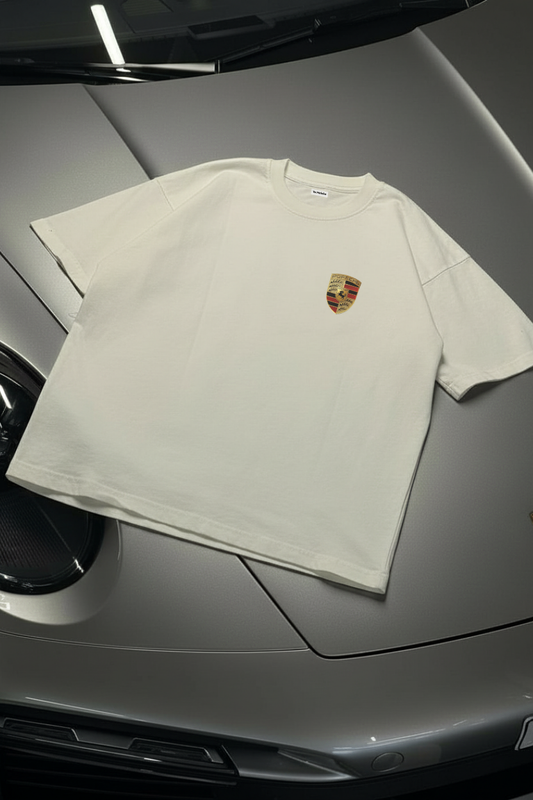 Oversized Black Tee-DP-053-WH