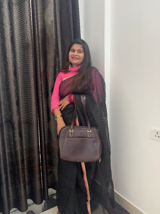 Stylish 100% Genuine Leather Handbag for Women-SB-001-CH