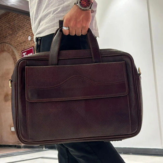 Genuine Leather Laptop Bag – MSG-L-009