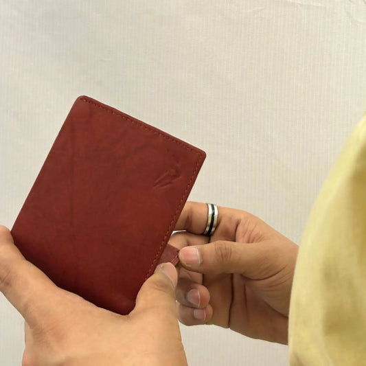 Maroon Leather Wallet For Men – WAL-002
