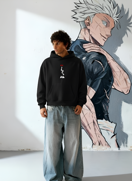 jujutsu kaisen Oversized Hoodie DP-0025-Black