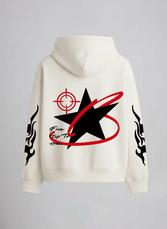 Oversized Hoodie DP-0016-Off White