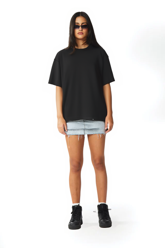 Kyojuro Rengoku Oversized Demon Slayer Black Tee-DP-025-BL