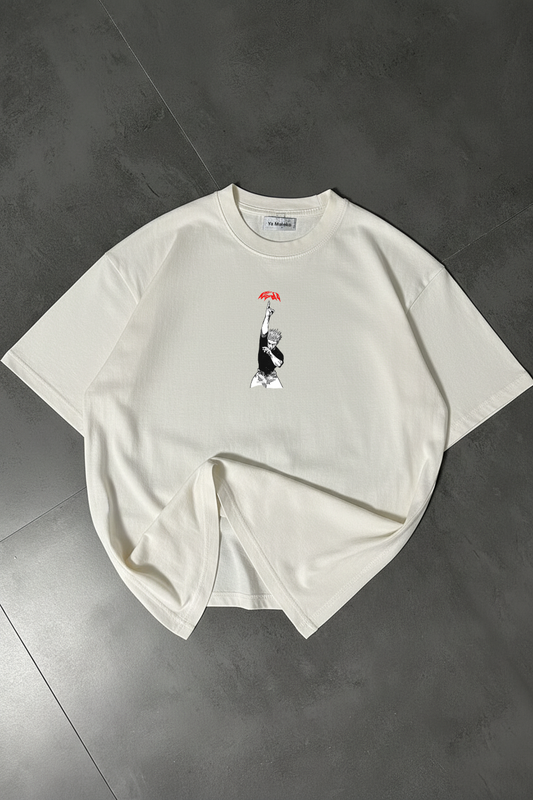 jujutsu kaisen Oversized Black Tee-DP-059-WH