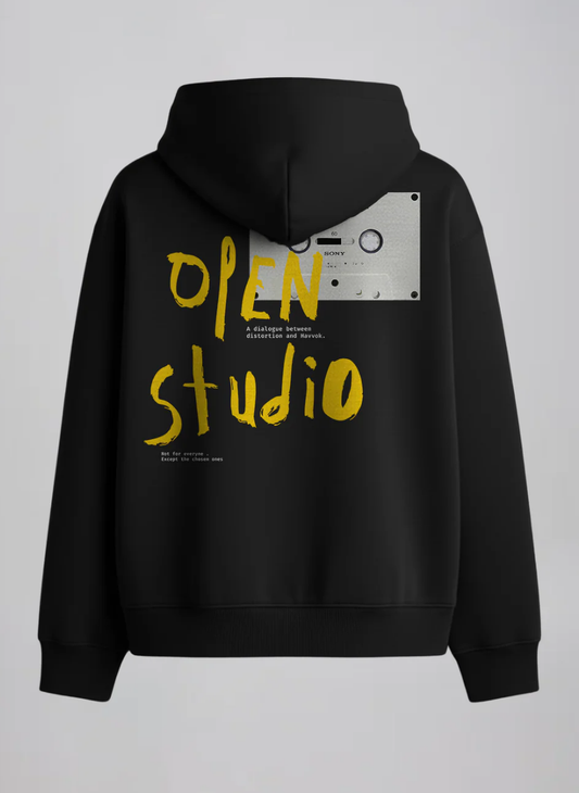 Oversized Hoodie DP-0024-Black
