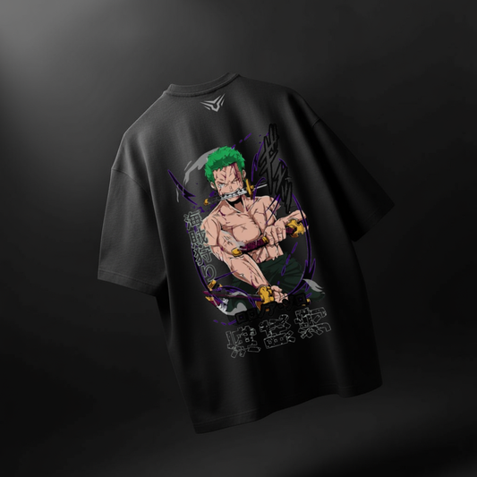 King of Three Swords Zoro Oversized Tee -DP-045