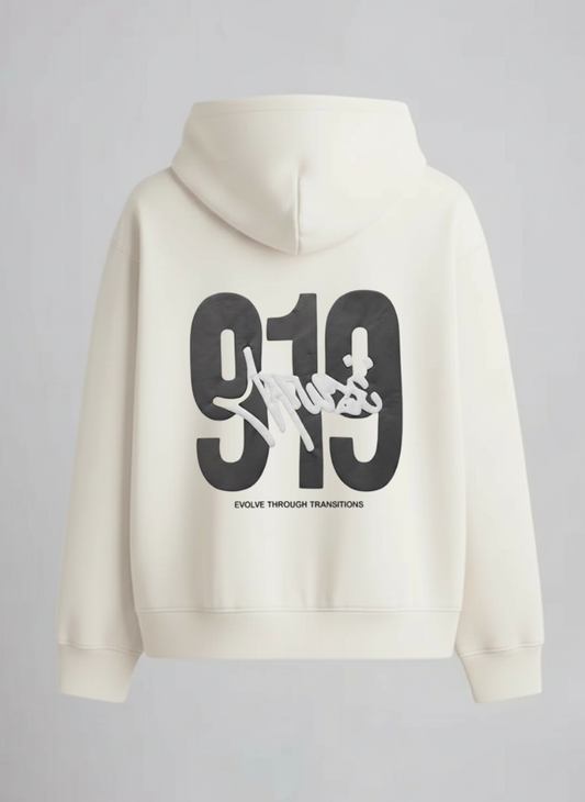 Oversized Hoodie DP-0031-Off White