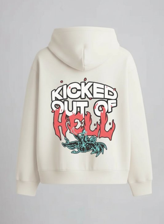 Oversized Hoodie DP-0032-Off White