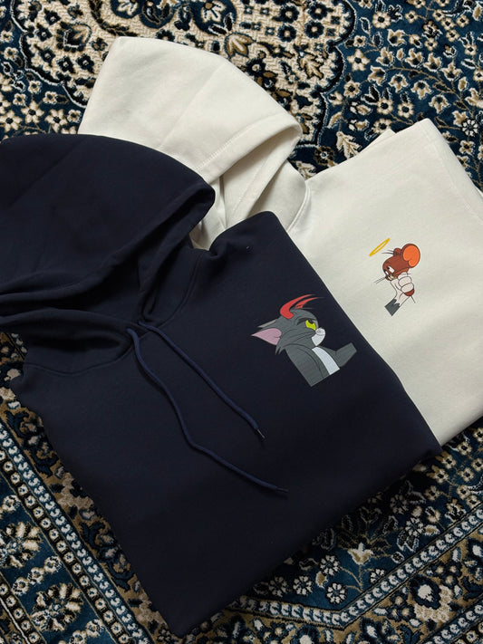Tom & Jerry Hoodie & Sweatshirt Combo-EM-005