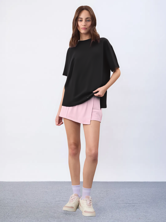 Shinobu Kocho Oversized Black T-Shirt-DP-034-BL