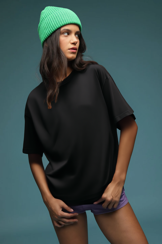 Unisex Obanai Iguro Oversized Tee-DP-023-BL