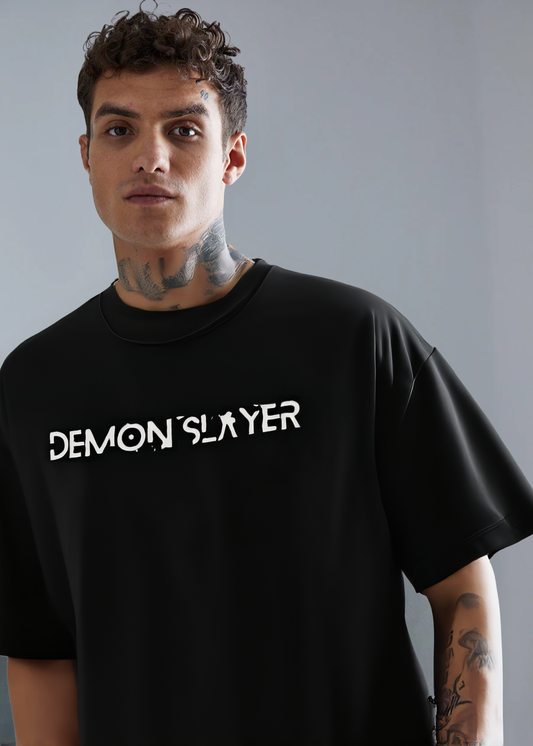 Yoriichi Tsugikuni Oversized Streetwear Tee-DP-024-BL